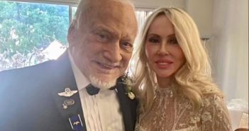 Eerste man op de maan, BUZZ ALDRIN op 93e verjaardag voor de vierde keer getrouwd